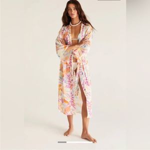 Z Supply @ Evereve Bed to Beach Cabo Kimono Palms